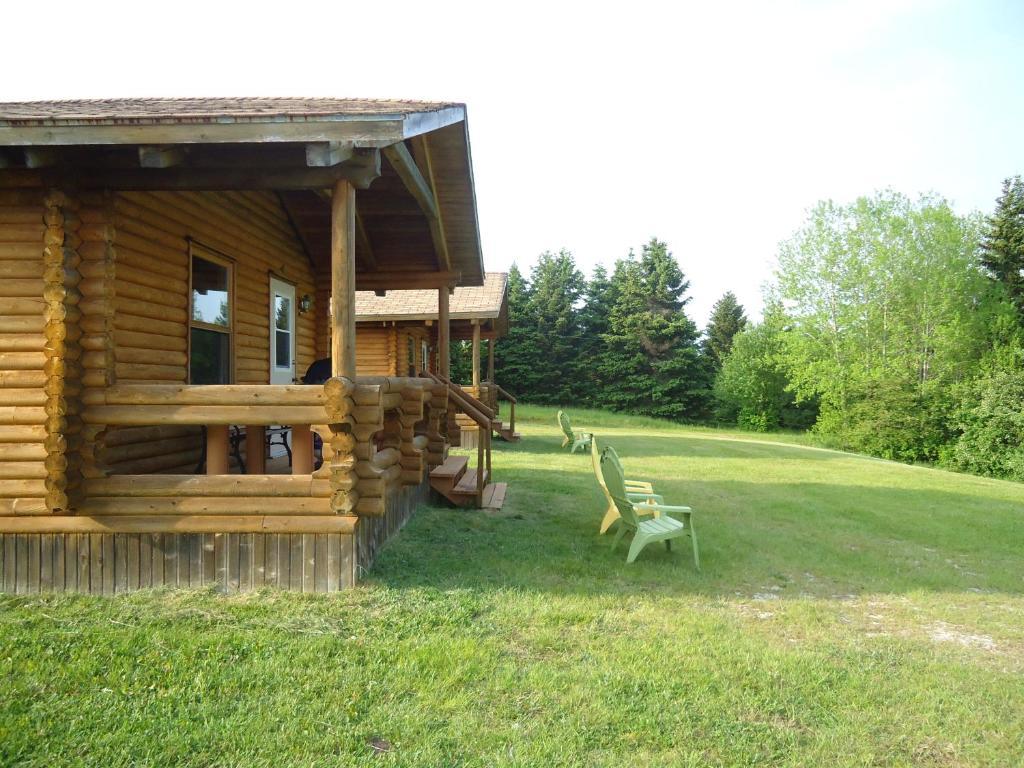 Cajun Cedar Log Cottages Margaree Forks Szoba fotó