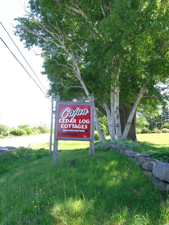 Cajun Cedar Log Cottages Margaree Forks Kültér fotó