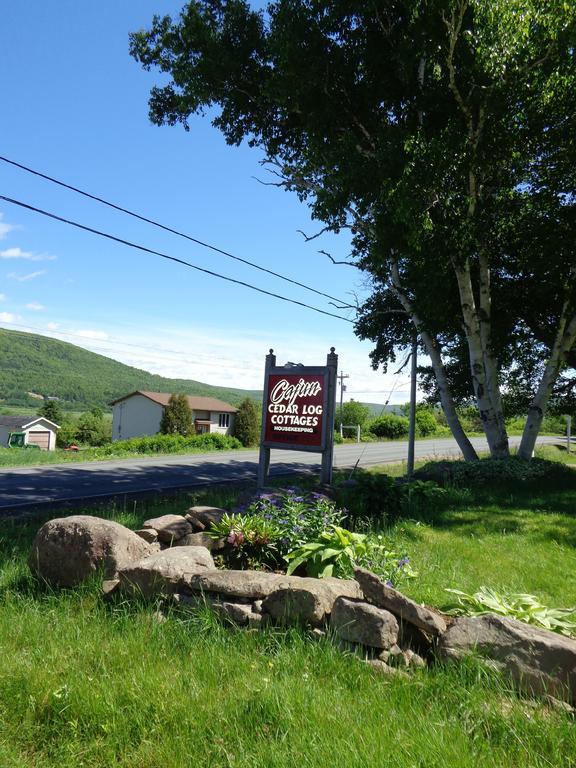 Cajun Cedar Log Cottages Margaree Forks Kültér fotó