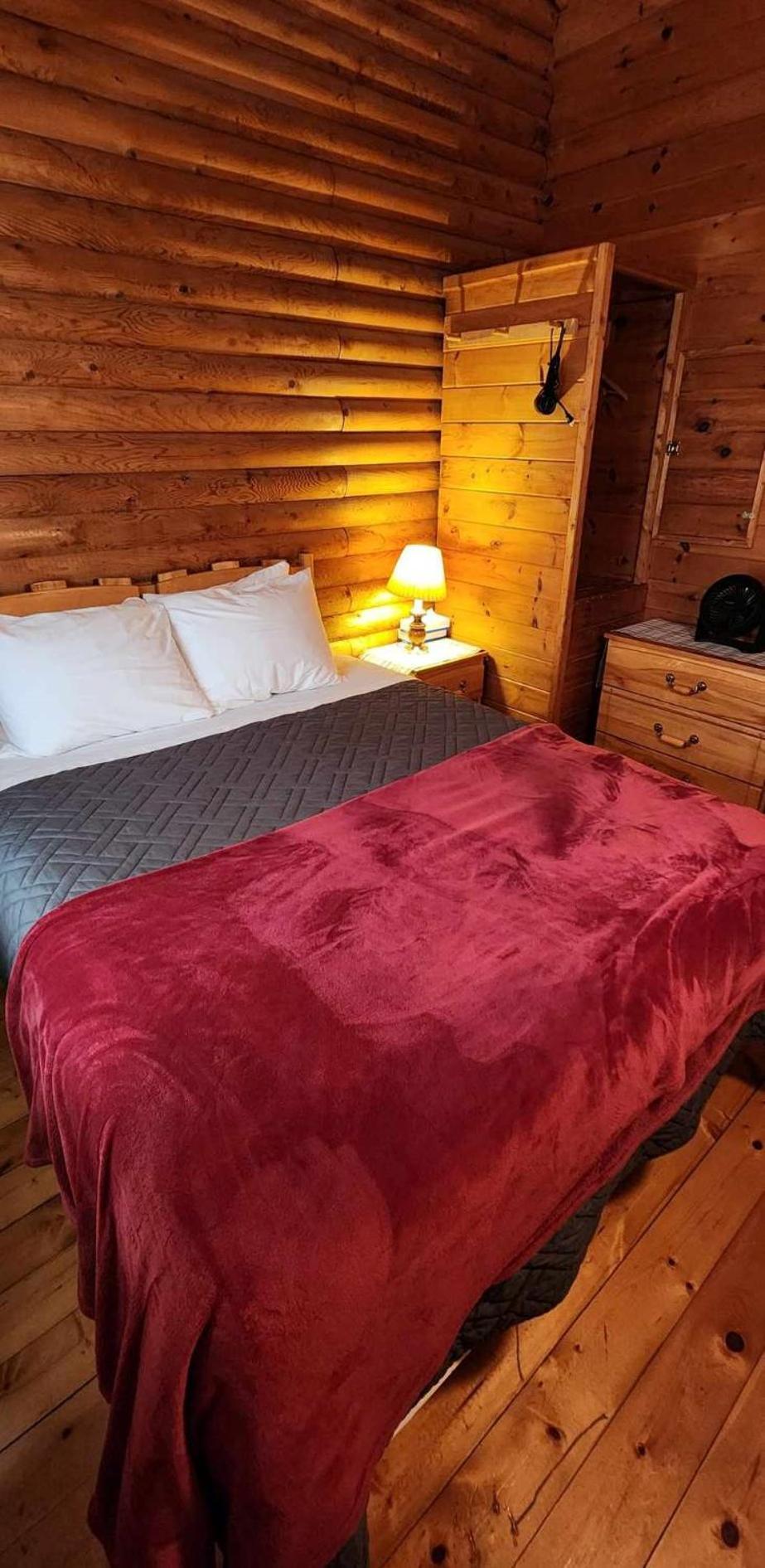 Cajun Cedar Log Cottages Margaree Forks Kültér fotó