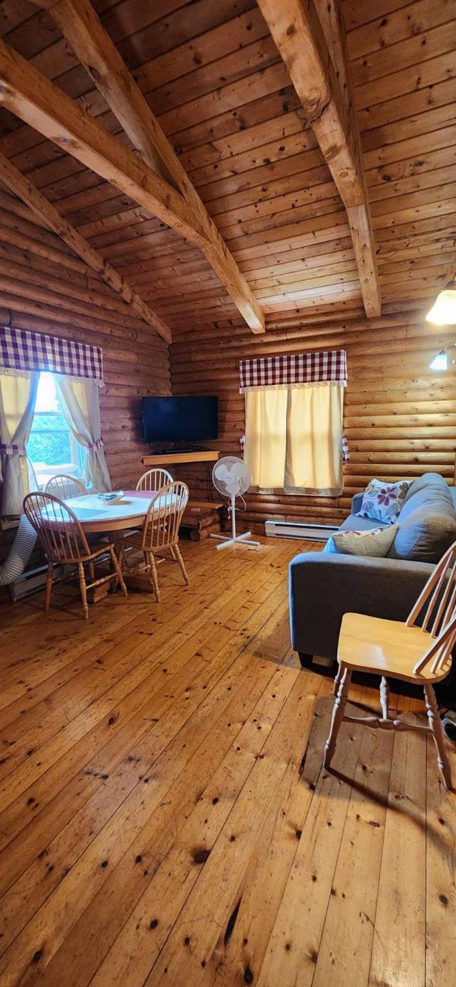 Cajun Cedar Log Cottages Margaree Forks Kültér fotó