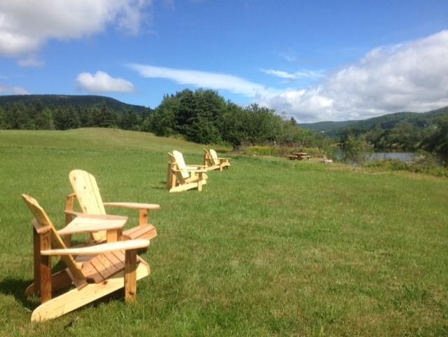 Cajun Cedar Log Cottages Margaree Forks Kültér fotó