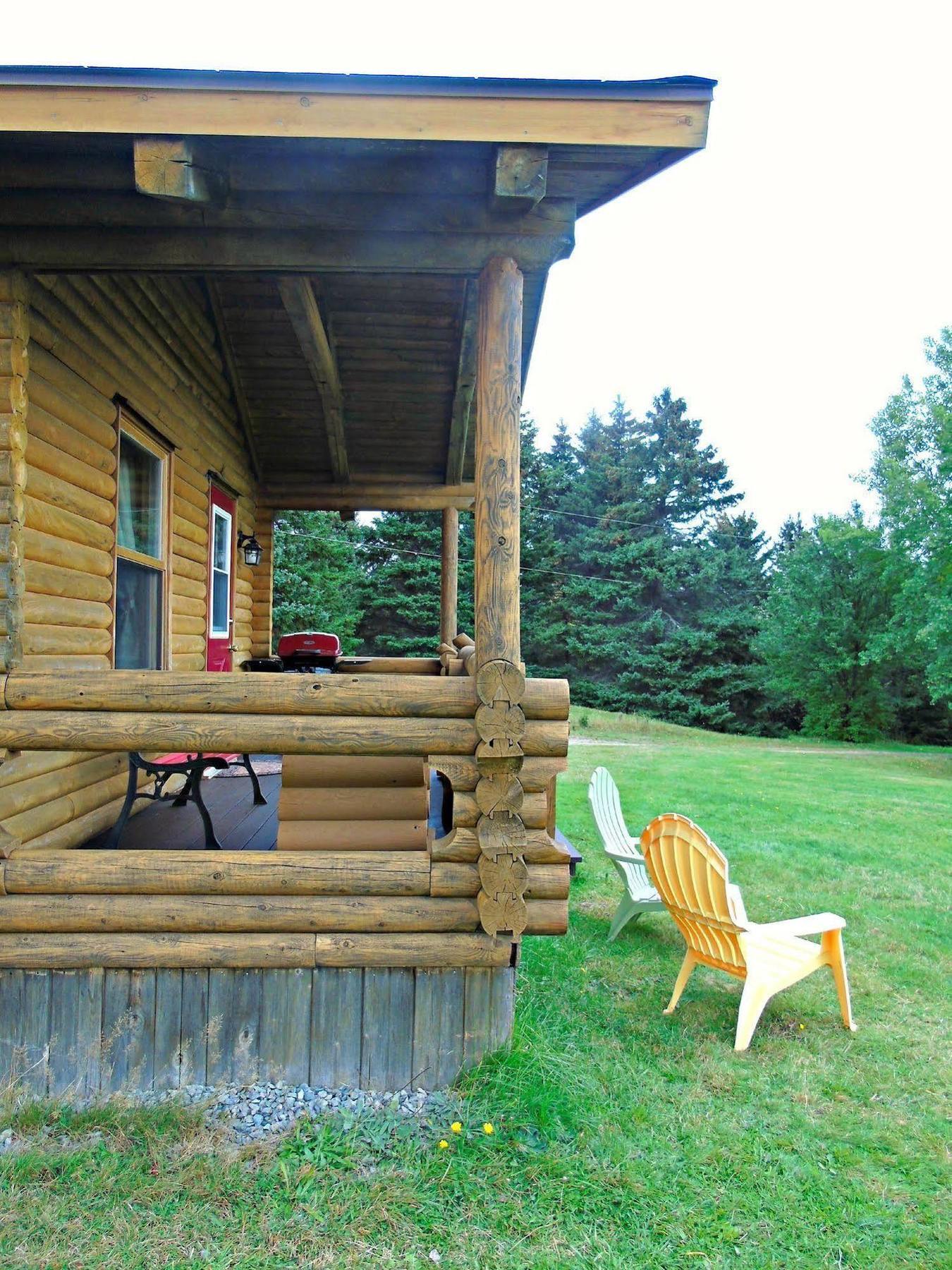 Cajun Cedar Log Cottages Margaree Forks Kültér fotó