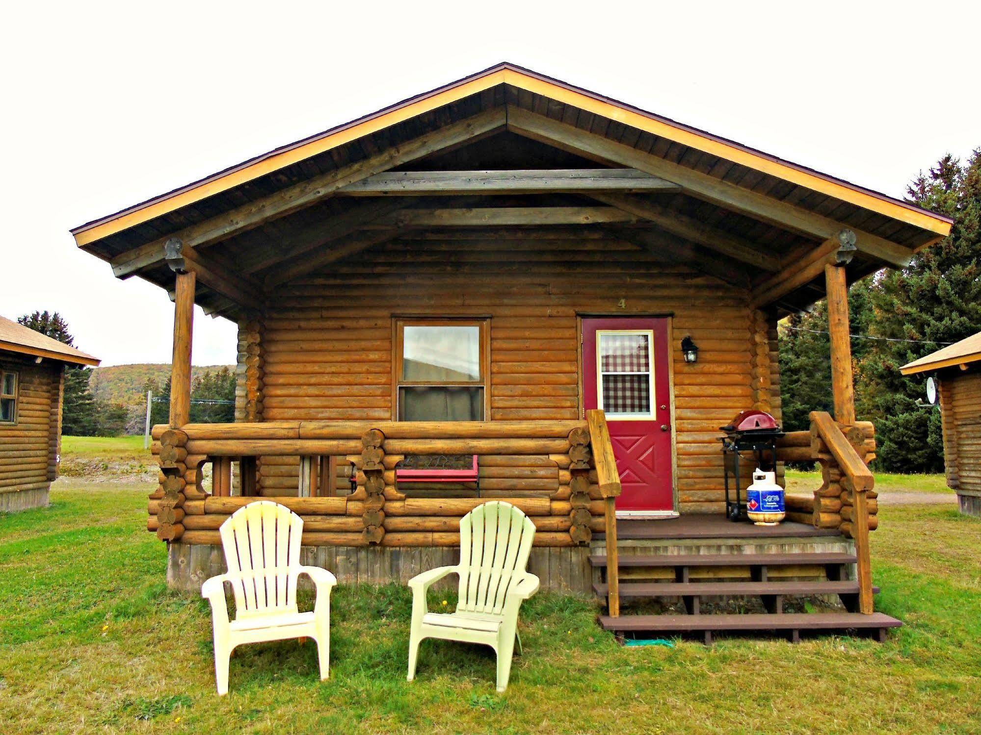 Cajun Cedar Log Cottages Margaree Forks Kültér fotó